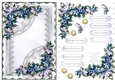 Delicate Lace & Gorgeous Flowers Card Topper 1