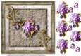 Lace Framed Bouquet Card Topper 2