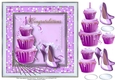 Congratulations Decadence Card Topper 2