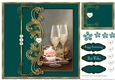 Champagne & Cupcakes Card Topper 