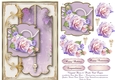 Verigated Roses & Pearls Card Topper