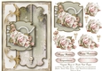 Verigated Roses & Pearls Card Topper 2