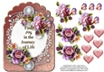 Black Berries & Butterflies Card Topper 7