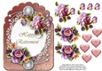Black Berries & Butterflies Card Topper 9