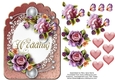 Black Berries & Butterflies Card Topper 10