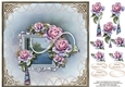 Swish of Pearls & Roses Card Topper 2