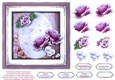 Dusty Rose & Pearls Card Topper 2