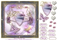 Delicate Purples Card Topper