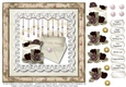 To My Darling Lace & Roses Card Topper