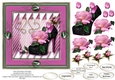 Shoe Full of Roses Card Topper