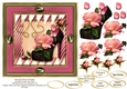 Shoe Full of Roses Card Topper 3