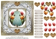 Victiorian Era Frame & Tulips Card Topper 