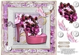 Show Filled with Roses & Pearls Card Topper