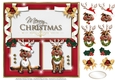 Silly Reindeer Christmas Card Topper