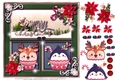 Christmas Animal Cupcake Card Topper 2