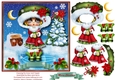 Enjoying the Snow Card Topper