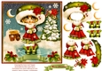 Enjoying the Snow Card Topper 2