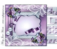 Satin Pearls & Lace Card Topper Mini Kit 2