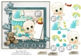 Sweet Baby Boy Card Topper