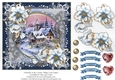 Christmas in the Country Village Card Topper