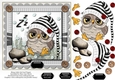 Sleepy Little Owl Card Topper