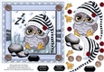Sleepy Little Owl Card Topper 2