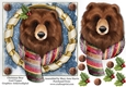 Christmas Bear Card Topper