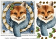Christmas Fox Card Topper
