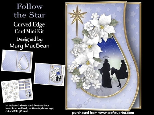 Follow the Star - Curved Edge Card Mini Kit