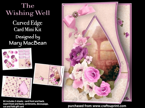 The Wishing Well - Curved Edge Card Mini Kit