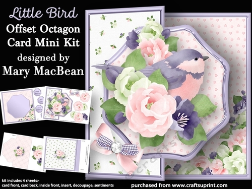Little Bird - Offset Octagon Card Mini Kit