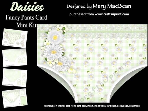 Daisies - Fancy Pants Card Mini Kit