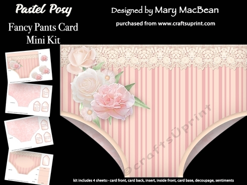 Pastel Posy - Fancy Pants Card Mini Kit