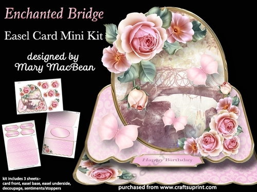 Enchanted Bridge - Easel Card Mini Kit
