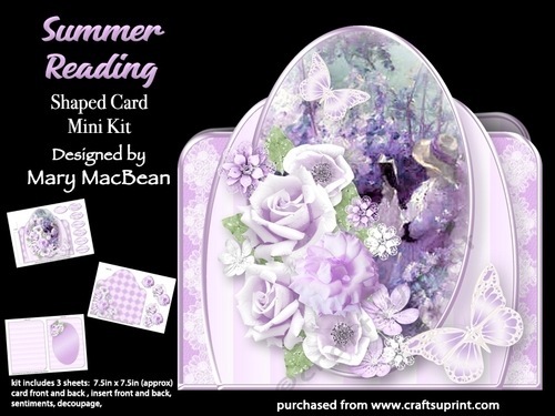 Summer Reading - Shaped Card Mini Kit