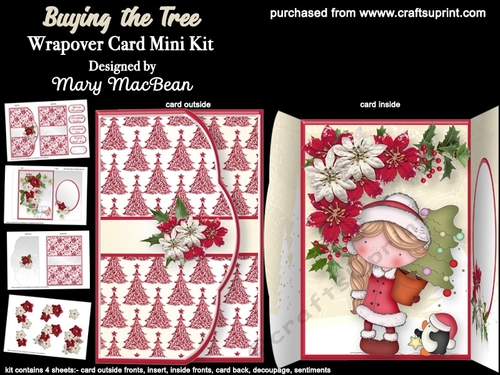 Buying the Tree - Wrapover Card Mini Kit