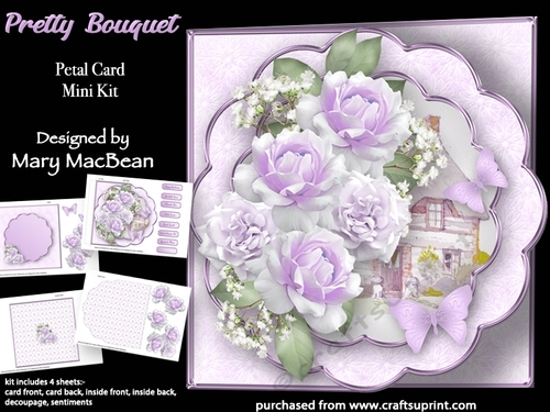 Pretty Bouquet - Petal Card Mini Kit