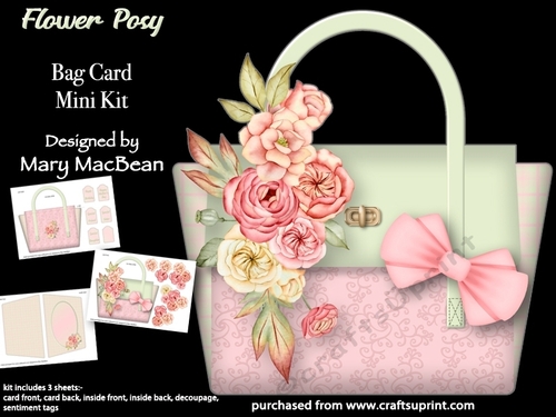 Flower Posy - Bag Card Mini Kit