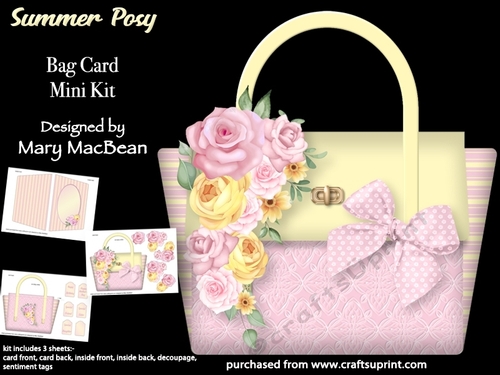 Summer Posy - Bag Card Mini Kit