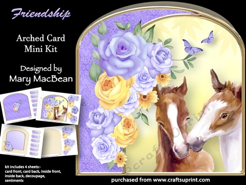 Friendship - Arched Card Mini Kit