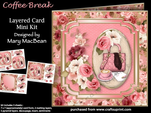 Coffee Break - Layered Card Mini Kit