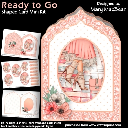 Ready to Go - Shaped Card Mini Kit