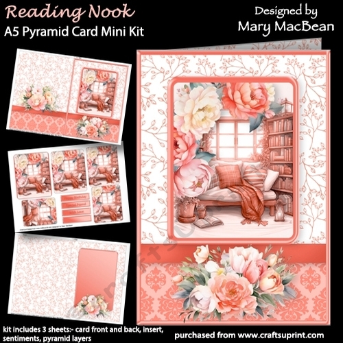 Reading Nook - A5 Pyramid Card Mini Kit