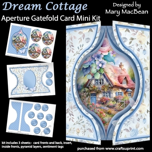 Dream Cottage - Aperture Gatefold Card Mini Kit