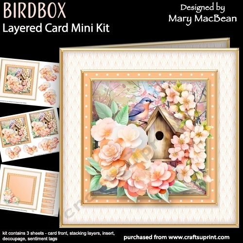 Birdbox - Layered Card Mini Kit