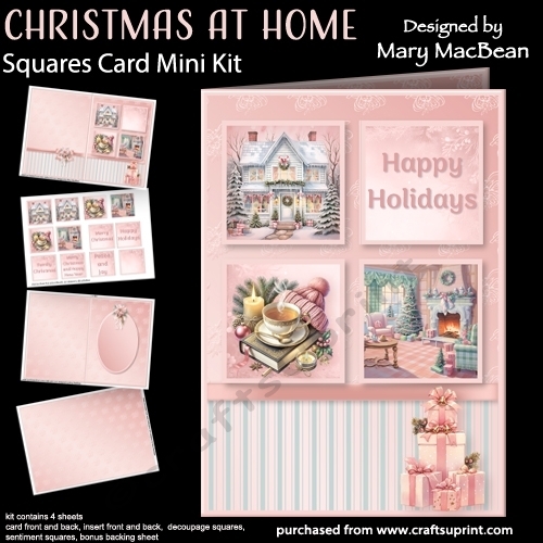 cup1391068_1648 - Christmas at Home - Squares Card Mini Kit