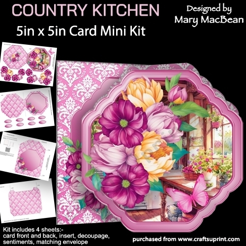 Country Kitchen - 5x5 Card Mini Kit