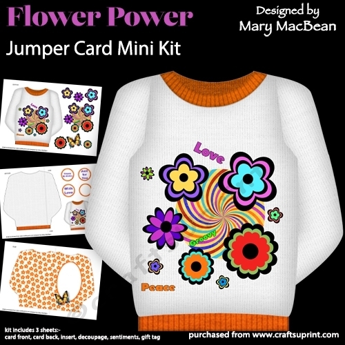 Flower Power - Jumper Card Mini Kit
