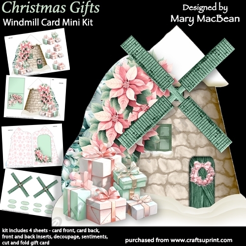 Christmas Gifts - Windmill Card Mini Kit