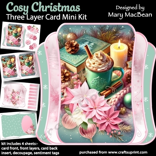 Cosy Christmas - Three Layer Card Mini Kit